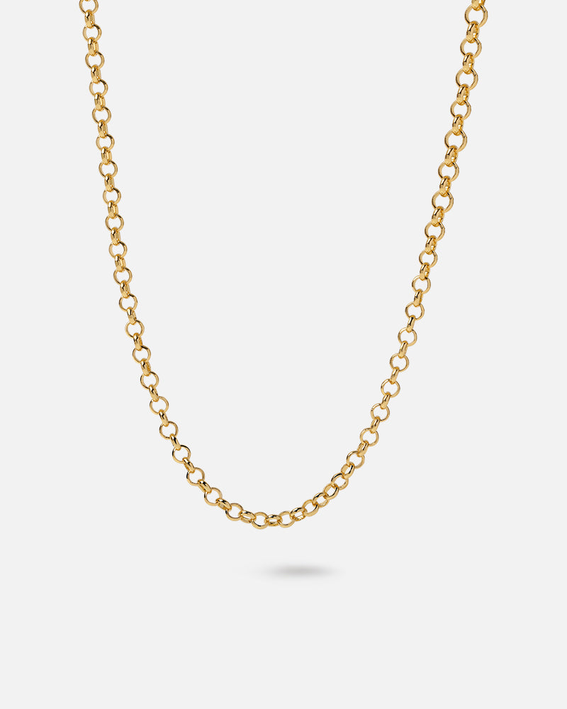 Rolo Link Necklace*18k Gold Plated
