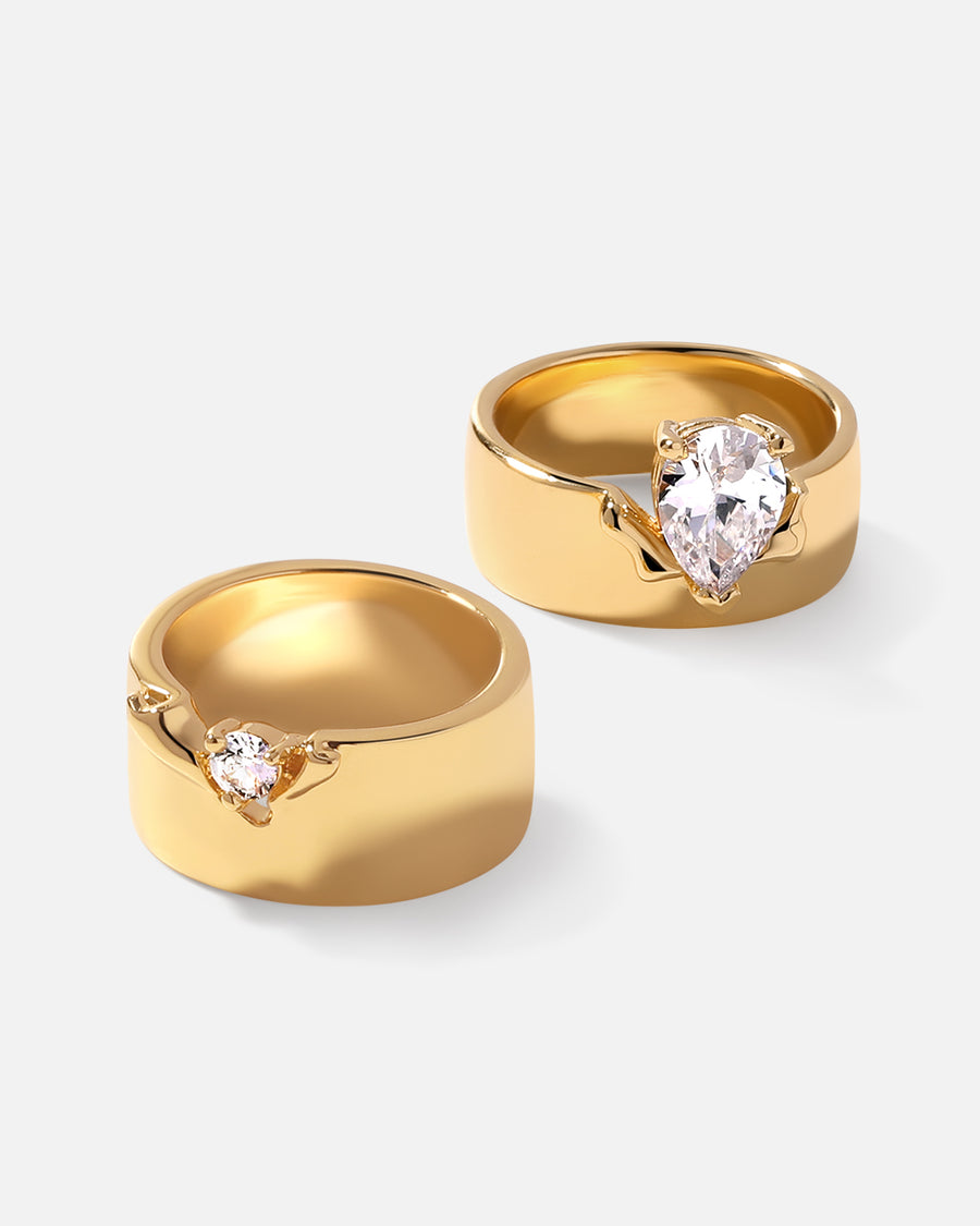 Boundless Ring Set*18k Gold Plated