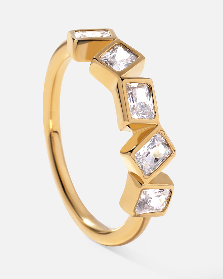 Eternity Ring*Pave, 18k Gold Vermeil