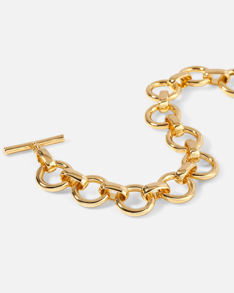 Chunky Chain Bracelet in Gold*18k Gold Plated