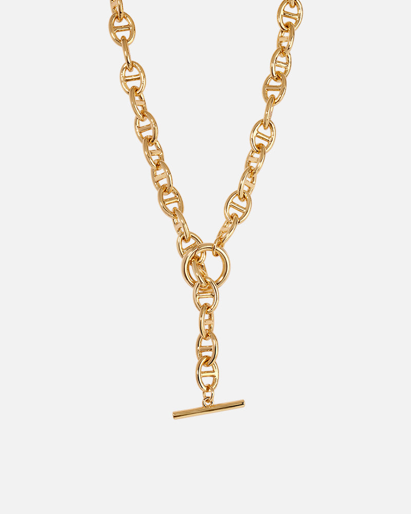 Mariner Chain Necklace in Gold*18k Gold Plated