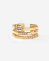 Staggered Triple Stacker Ring | Basique® Jewelry