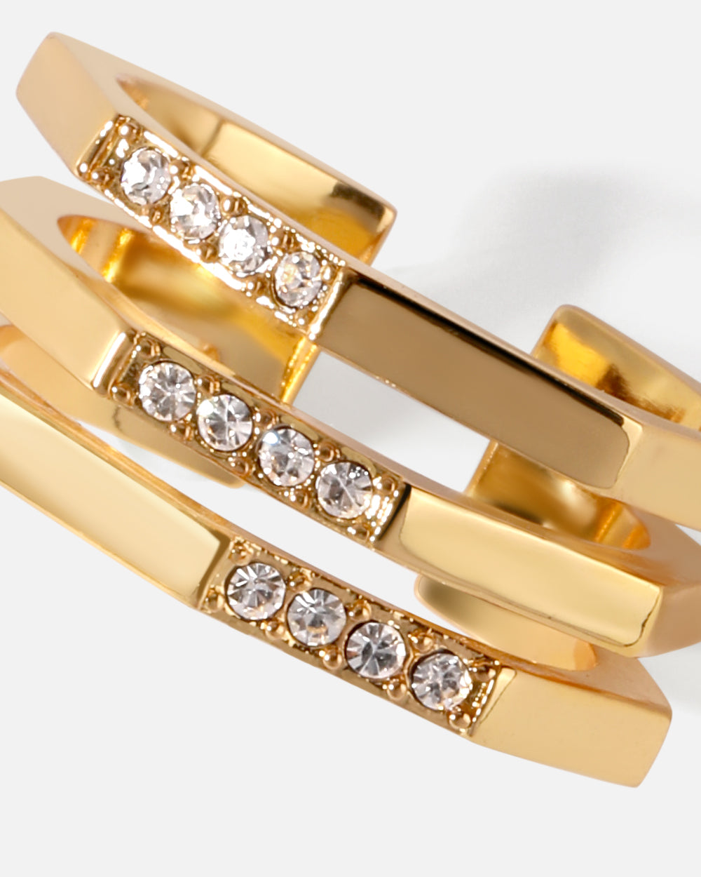 Staggered Triple Stacker Ring | Basique® Jewelry