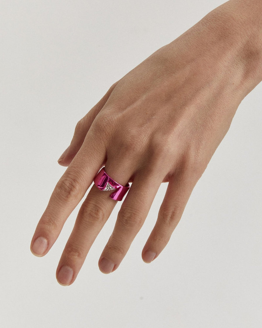 3.25Ct Pink Princess Lab Created Diamond 925 Silver Engagement Black Ring  Set | eBay