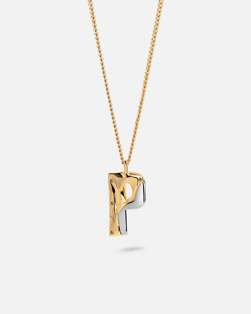P Initial Necklace